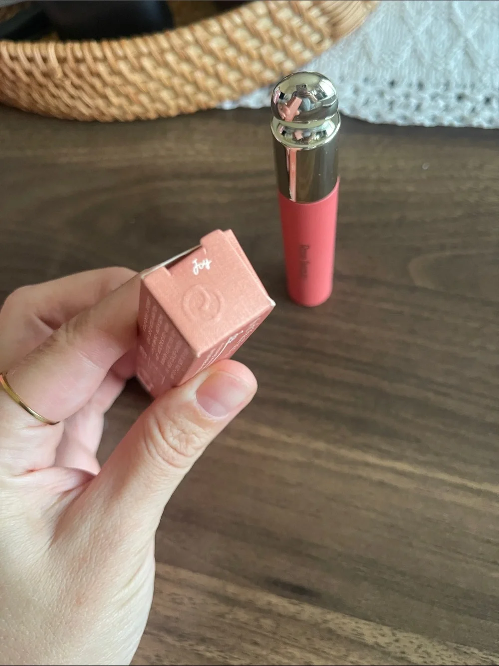 Rare Beauty Soft Pinch Tinted Lip Oil - Rose Coral Shade